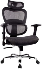 Load image into Gallery viewer, Office Chair, Ergonomics Mesh Chair Computer Chair Desk Chair High Back Chair w/Adjustable Headrest and Armrest
